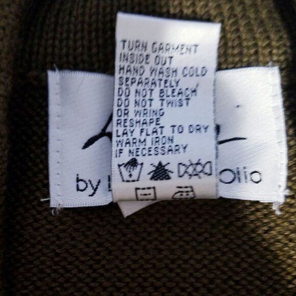 Vintage Y2K Argyle Lrinea by Louis Dell'Olio Sweater    - Picture 6 of 6